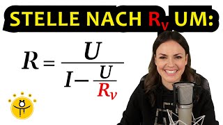 Formel nach Variable umstellen – Physik [upl. by Sherburn350]