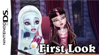 Monster High 13 Wishes  First Look  Nintendo DS [upl. by Cerracchio185]