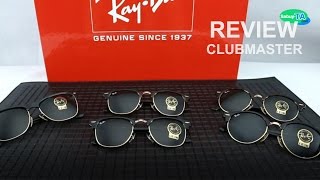 Review  RayBan Clubmaster RB3016 RB4246 และ RB4175 โดย สบายตาดอทคอม [upl. by Eihtak321]