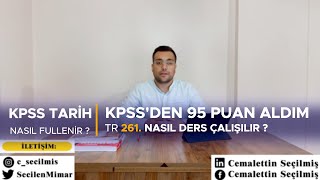 KPSS TARİHE NASIL ÇALIŞIP 95 PUAN ALDIM  23 DAKİKADA TARİHİ FULLEME TAKTİKLERİ [upl. by Eedissac]