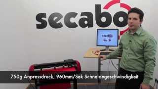 Secabo S60 Schneideplotter mit Servomotoren [upl. by Ellak138]