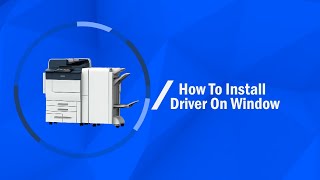 Tutorial for installing Fuji Xerox drivers Windows [upl. by Lotz]