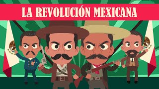 LA REVOLUCIÓN MEXICANA EN 19 MINUTOS  INFONIMADOS [upl. by Alrep]