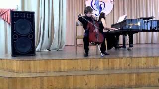 Concerto No4  Goltermann Гольтерман концерт 4 1 часть Yan Khmelevsky [upl. by Jeffy]