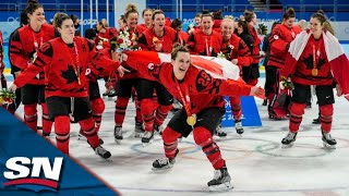 Canada 🆚 USA 🏒 gold medal game highlights  Womens Ice Hockey Beijing 2022 [upl. by Eirovi]