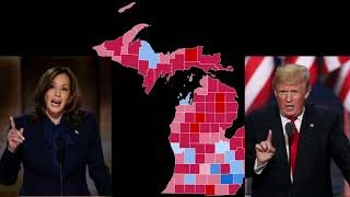 Michigan Polling Shift Analysis Post Debate Harris v Trump Sept2 [upl. by Law125]