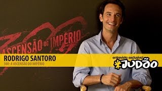 300 A ASCENSÃO DO IMPÉRIO  Entrevista com Rodrigo Santoro HD JUDAOcombr [upl. by Kavanaugh]