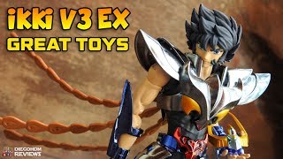 Cloth Myth EX IKKI V3 Great Toys Review BR  DiegoHDM [upl. by Ecnerrot]