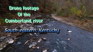 Drone footage of the Cumberland river southeastern Kentucky ￼￼ [upl. by Aliahs282]