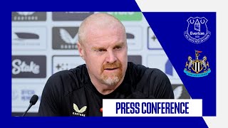 EVERTON V NEWCASTLE UNITED  Sean Dyches press conference  GW7 [upl. by Latsyrhc]