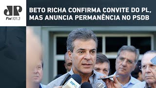 BETO RICHA DESISTE DE SE FILIAR AO PL E DISPUTARÃ PREFEITURA DE CURITIBA PELO PSDB [upl. by Jim590]