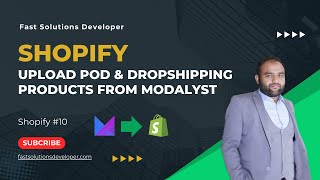 How to Add Products to Shopify Store from ModalystPrint on Demand 2024Fast Solutions Developer [upl. by Mikol]