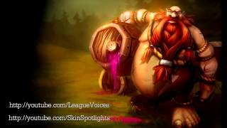 Gragas Voice  Español Spanish  League of Legends [upl. by Teevens]