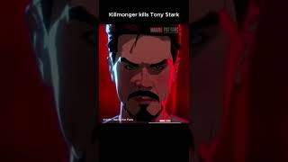 Killmonger kills Tony Stark marvel [upl. by Ahsercel]