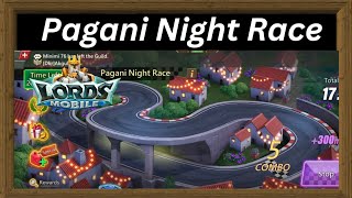 Pagani Night Race Lords Mobile [upl. by Slosberg]