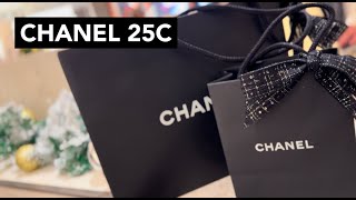 CHANEL 25C Shopping amp Unboxing chanel chanel25C unboxing unboxingchanel shopping [upl. by Dranyam]