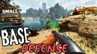 Defending Our Base Raiding An Insane Rat Hole  ARK Small Tribes  ep4 [upl. by Lang880]