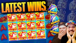 LATEST BIG SLOT WINS 2024 Including Ultra JACKPOT [upl. by Ahsenhoj]