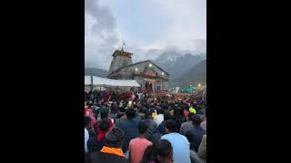 Kedarnath aarti 🙏🪔jaishrikedarkedarnathyoutubeshortsnewvideo [upl. by Shelba282]