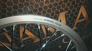 Review velg takasago EXCEL Asia amp tromol tiger revo bubutan crom [upl. by Kippie]