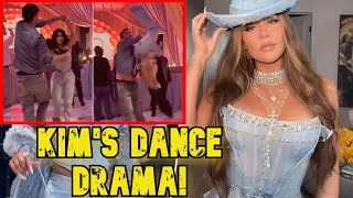 Kim Kardashians Dance Drama at Khloes 40th Birthday Party [upl. by Nybor351]