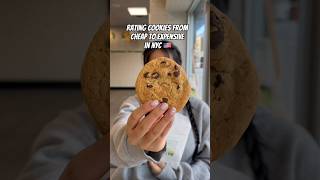 Rating cookies from cheap to expensive in NYC 🇺🇸 [upl. by Reiter791]