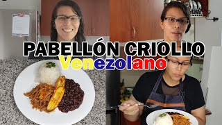 PABELLÓN CRIOLLO VENEZOLANO PASO A PASO Caraotas negras Carne mechada [upl. by Wolcott686]