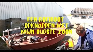 EEN ROEIBOOT OPKNAPPEN [upl. by Phelan]