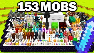 I Trapped EVERY Minecraft Mob in 36 Hours [upl. by Nehcterg]