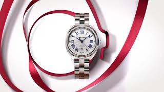 THE NEW CLE DE CARTIER WATCH one day [upl. by Adnahs]