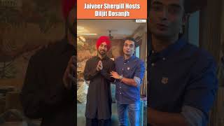 BJP’s Jaiveer Shergill delighted post hosting Diljit Dosanjh at his residence [upl. by Fennessy194]