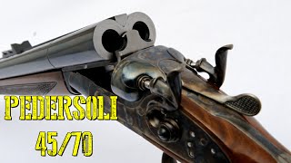 PEDERSOLI 4570 Double Barrel Rifle [upl. by Ashmead224]