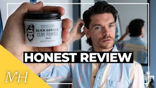 Slick Gorilla Clay Pomade  Honest Review ☝️ [upl. by Hoo971]