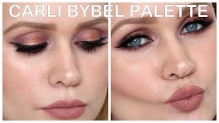 CARLI BYBEL PALETTE  Make Up Tutorial  Review  BH Cosmetics [upl. by Arie539]