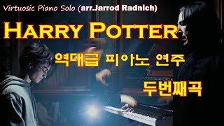 역대급 해리포터 OST 피아노연주  엄청 어려운 버전  Harry Potter Piano  Hedwigs Theme  arrJarrod Radnich  박지찬 연주 [upl. by Babb]