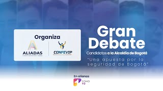 🔴EN VIVO  Gran Debate candidatos a la Alcaldía de Bogotá  Canal 1 [upl. by Hpejsoj]