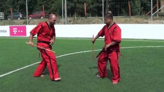 Doce Pares Eskrima technikák Egyes Abecedario [upl. by Emmi572]