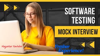 Pradip Khedkar Proven Method for Acing QA Fresher Interviews  QA Mock Interview  Testing Jobs [upl. by Aerdnaeel768]