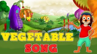 Vegetable Song  Learn Vegetable Names  Healthy and Yummy  Nursery Rhymes [upl. by Hippel]