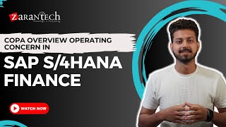 COPA Overview Operating Concern in SAP S4HANA Finance  ZaranTech [upl. by Ahtelahs772]