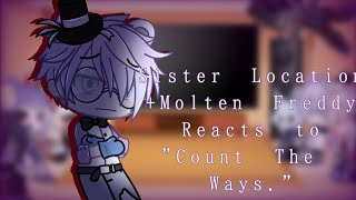 Sister Location Molten reacts to quotCount The Waysquot  Fnaf AU [upl. by Gnouc833]