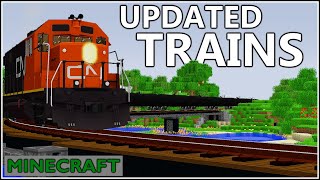 Trying The Updated Immersive Railroading MOD  Minecraft  City Server 97 [upl. by Erej]