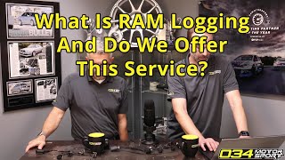 What Is RAM Logging amp Do We Offer This Upgrade  034Motorsport FAQ [upl. by Ofloda]