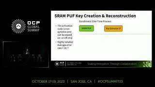 Protecting Unique Device Secrets for OCP Caliptra with SRAM PUF [upl. by Lisan541]