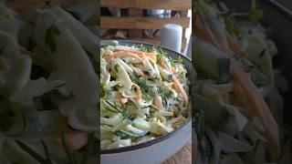 Spitzkohlsalat  Einfaches Rezept mit Möhre amp Gurke [upl. by Kurtzig]