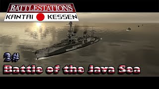 Battlestations Pacific Kantai Kessen US Campaign 2 Battle of the Java Sea [upl. by Yecart]