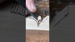 Chisel Skills shorts diy woodworking woodworkingtools chisel [upl. by Mirilla]