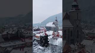 Winter in Brasov  probably the best city in Romania [upl. by Dane992]