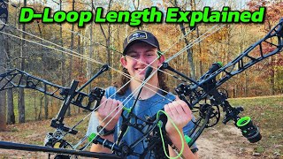 Archery Explained 1 DLoop Length [upl. by Dnalyaw]