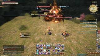 FFXIV  Lvl 70 Black Mage opener amp rotation 40 [upl. by Beckerman]